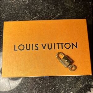 Authentic Louis Vuitton Padlock and Lock Set